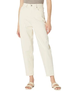 AG Adriano Goldschmied Renn High-Rise Barrel Jeans in Ecru Dunes pants W24 L25 - Picture 1 of 6