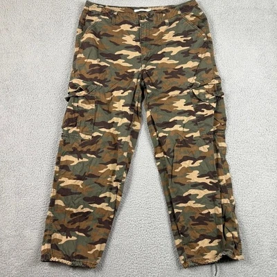 Pantalones cargo holgados de camuflaje Levi's '94 para hombre talla 32 verde marrón informales Foto 1 de 4