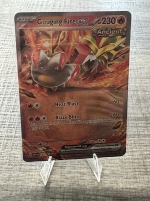 Gouging Fire ex 144 Sv: Scarlet & Violet Promo Cards Holo *low shipping* - Image 1 of 4