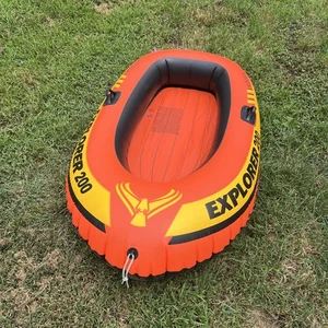 INTEX Explorer 2-Personen Schlauchboot, Ruderschleusen Dual Air Chambers 200 Series - Bild 1 von 7