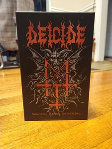 Rare Deicide Screaming Ancient Incantations Cassette Boxset Death Metal Glen - Picture 1 of 2