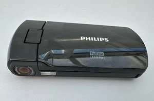 Philips mini HD Camcorder CAM295BL/00 1080P Full HD - Black * Working Order - Picture 1 of 12