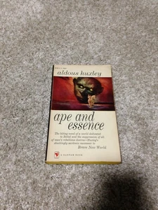 APE AND ESSENCE ALDOUS HUXLEY 1958 BANTAM EDITION PAPERBACK BOOK - Picture 1 of 7
