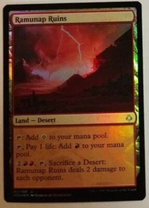 FOIL  Ramunap Ruins / Ramunap-Ruinen  - HOUR of DEVASTATION -  englisch  (nm +) - Picture 1 of 1