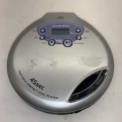 Reproductor de CD portátil personal Audiovox DM8707-45K de colección - FUNCIONA Foto 1 de 4