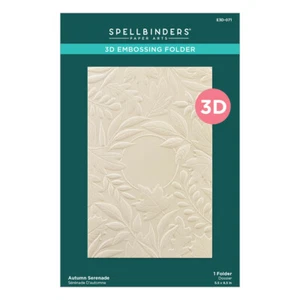 Spellbinders Autumn Serenade 3D Embossing Folder  : Serenade of Autumn Collectio - Bild 1 von 5