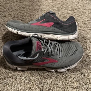 Brooks Anthem Grey Pink Women’s 10 Medium B Running Shoes Sneaker - Picture 1 of 6