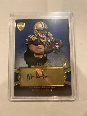 2011 Topps Supreme Rookie Auto Violet /175  Mark Ingram #SRA-MI Auto RC - Image 1 of 3