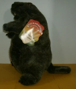 Marioneta de mano marmota Folkmanis nueva - Imagen 1 de 6