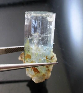 Cristal de aguamarina 21,1 quilates - Montañas Erongo, berilo de Namibia - natural - Imagen 1 de 12