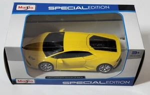 Maisto Special Edition 1:24 Lamborghini Huracan LP 610-4 Yellow DieCast #31509 - Picture 1 of 6
