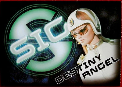 Captain Scarlet - DESTINY ANGEL - SIG Embossed Chase Card SIG4 - Cards Inc 2001 - Image 1 of 2