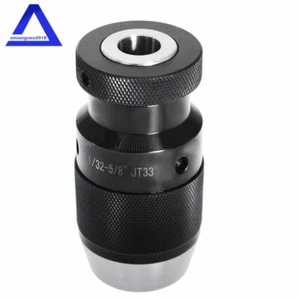 Heavy Duty Drill Press Chuck 1/32"- 5/8" Keyless JT33 Mount Replaces - Picture 1 of 7