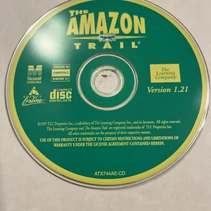 The Amazon Trail (PC, 1997) CD-Rom Disc Only V8 - Picture 1 of 1