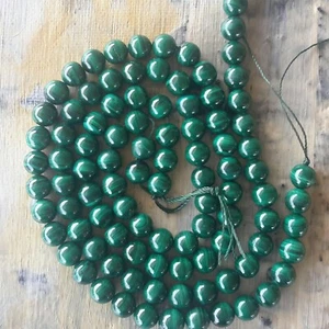 Natural African Malachite, 4mm , Approx 72pce, Free postage. Oz Seller - Bild 1 von 4