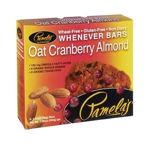 Barritas siempre sin gluten Pamelas, arándano almendra, caja - 1,4 OZ (paquete 6) - Imagen 1 de 1