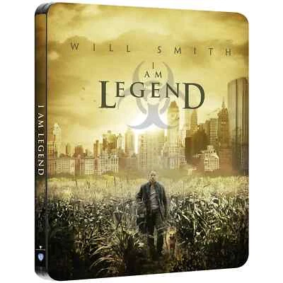 I AM LEGEND 4K Ultra HD Blu-ray Steelbook 2-Disc Set Will Smith Alternate Ending - Image 1 of 3