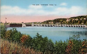 Postal 1930 The Damn Hastings, Minnesota #D10 - Imagen 1 de 2