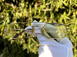 Vintage Cartier Deimos Trinity Platinum and Gold Eyeglasses 1986 - Picture 1 of 11