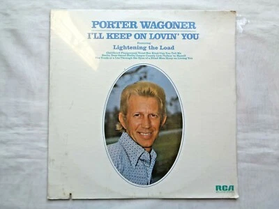 Porter Wagoner I'll Keep On Lovin' you 1973 RCA APL1-0142 Still Sealed Press EX+ - Image 1 of 4