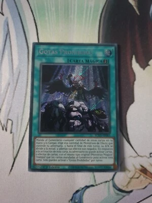 Forbidden Droplet ROTD-EN065 (Spanish) Secret Rare 1st Edition M/NM Condition 2 - Image 1 of 4