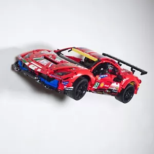 Wandhalterung für LEGO 42125 Technic Ferrari 488 GTE robustes 3D-gedrucktes Design - Bild 1 von 9