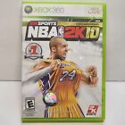 Nba 2K10 Microsoft Xbox 360 Video Game Complete Cib Kobe Bryant Cover