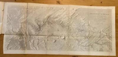 Rio Colorado Of The West, Maps 1 & 2, 1858. Humphreys, Ives, Egloffstein SCARCE - Image 1 of 4