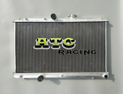2 Row Aluminum Radiator For 1993-1997 Toyota Corolla / GEO Prizm AE101 94 95 96 - Image 1 of 4