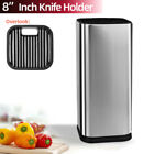 8 Knife Storage Stand Block Kitchen Knives Cooking Tool Holder Utensils Rack