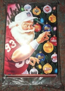 1993 Wild Card Santa Claus Promo Sealed Ungeöffnet Cello Pack Set - Bild 1 von 2