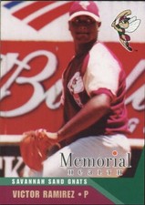 2002 Multi Ad Sports Savannah Sand Gnats VICTOR RAMIREZ RC RANGERS