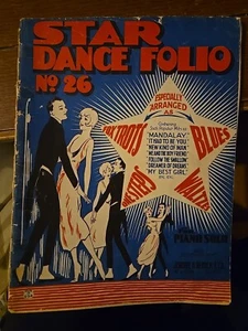 STAR DANCE FOLIO NR. 26 Klavier Solo Noten Songbook George Botsford 1924, Vintage - Bild 1 von 5
