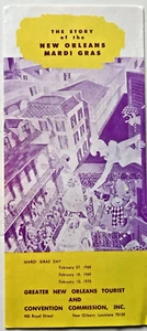 La storia dei NEW ORLEANS MARDI GRAS 1968 Brochure Sfilate Palli di Carnevale 3F - Foto 1 di 6