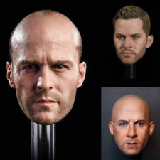 1/6 Jason Statham Paul Walker Vin Diesel Male Head Sculpt Fr 12'' Action Figure 