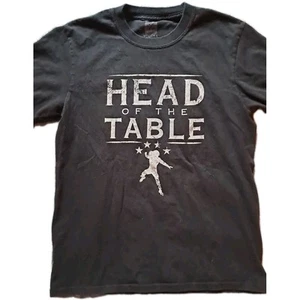 WWE Roman Reigns Head Of The Table Graphic Tshirt Boys Size 10/12 VGUC - Picture 1 of 1