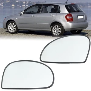 2x Left+Right Side Heated Wing Mirror Glass For Kia Cerato 2006-2011 Pair - Picture 1 of 9