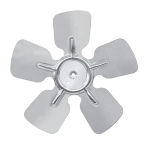 A65826 Metal Fan Blade 8" Diameter 5 Blades 1/4" Bore Hub CCW 27 Degree Prop - Picture 1 of 7