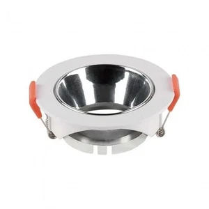 V-TAC VT-931 portafaretto led da incasso rotondo faretto GU10 colore bianco con - Foto 1 di 5