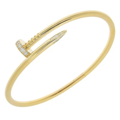 Pulsera CARTIER Juste un Clou Breath Nuevo modelo K18 oro amarillo/diamante 35... Foto 1 de 4
