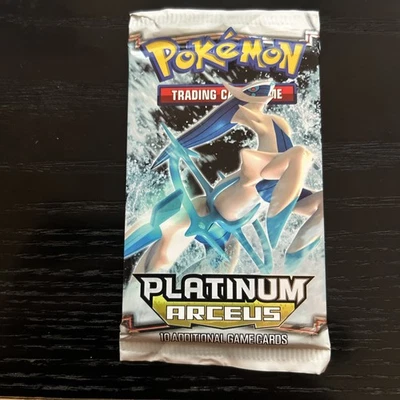2009 POKEMON PLATINUM ARCEUS BOOSTER PACK FACTORY SEALED ZAPDOS ARTWORK - Image 1 of 2