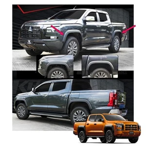 Fender Flares 3 Inches Trim Fits Mitsubishi L200 Triton 4 Doors 2024 - 2025 - Picture 1 of 6