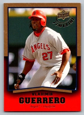 Línea de tiempo Upper Deck Gold Vladimir Guerrero 45 2008 Foto 1 de 2