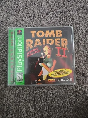 Tomb Raider II 2 Starring Lara Croft (Sony PlayStation 1, 1997) PS1 - Completo - Imagem 1 de 3