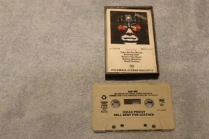 JUDAS PRIEST-"HELL BENT FOR LEATHER" CASSETTE TAPE, COLUMBIA JCT 35706, 1978, EX - Picture 1 of 3