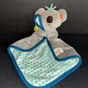 "Manta de seguridad My B Toys gris mimoso oso koala punto koko bebé adorable juguete de 15""" - Imagen 1 de 8