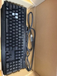 Corsair K70 Mechanical Gaming Keyboard Backlit Black Used - Picture 1 of 1