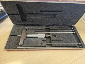 "Micrómetro de profundidad Starrett Nº 445 0-6"" 28465" - Imagen 1 de 4