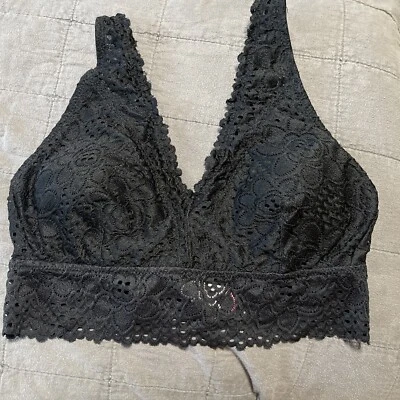 Sujetador No Boundaries Mujer Talla Grande Color Negro Almohadillas Extraíbles Foto 1 de 4