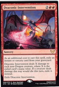 Paquete Promocional: Strixhaven, Draconic Intervention p2-17498 - Imagen 1 de 2